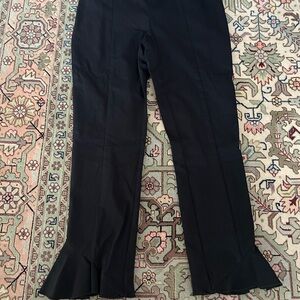 INC International Concepts Black Flared Pants